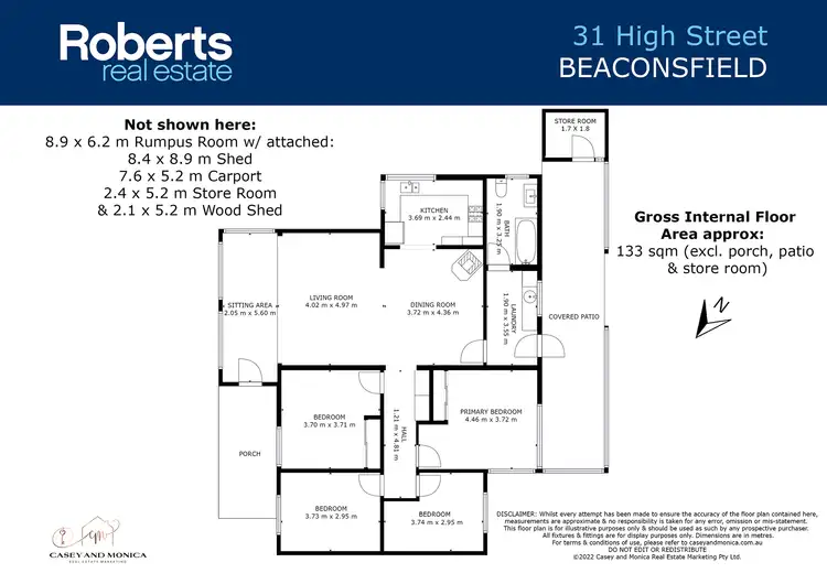 Floorplan of Homely house listing, 31 High Street, Beaconsfield TAS 7270
