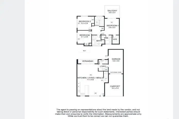 Floorplan of Homely house listing, 10/48 Trimmer Parade, Woodville West SA 5011