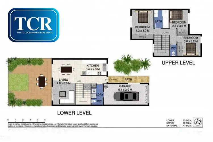 Floorplan of Homely townhouse listing, 10/291 Darlington Drive, Banora Point NSW 2486