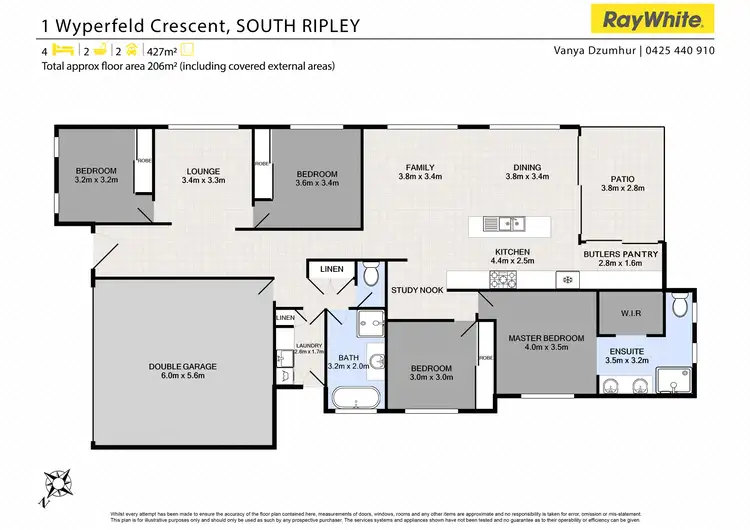 Floorplan of Homely house listing, 1 Wyperfeld Crescent, South Ripley QLD 4306