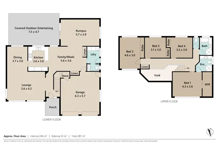 Floorplan of Homely house listing, 57 Kingfisher Street, Albany Creek QLD 4035
