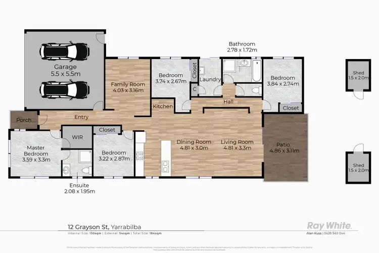 Floorplan of Homely house listing, 12 Grayson Street, Yarrabilba QLD 4207