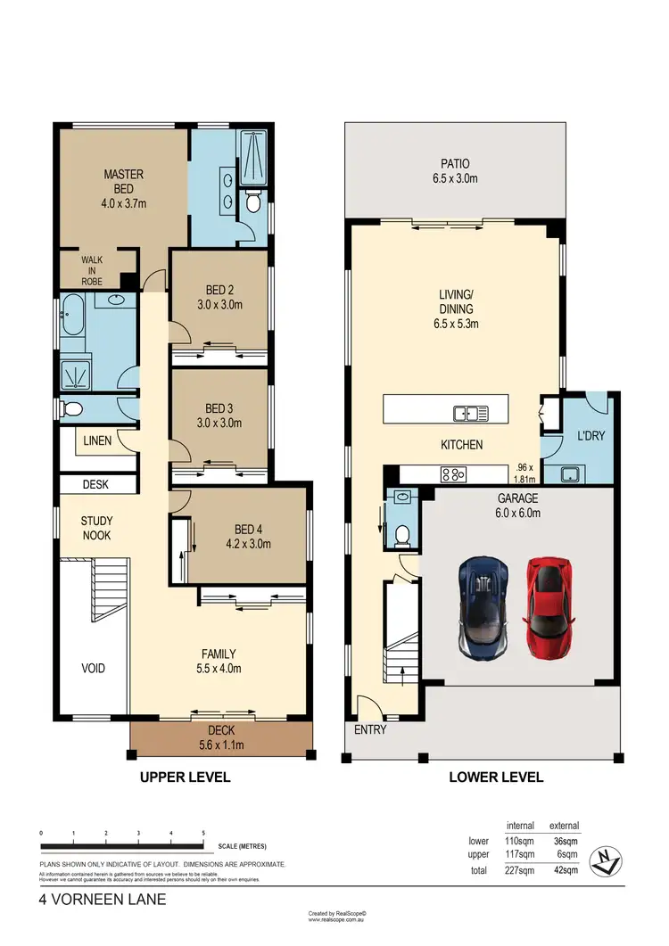 Floorplan of Homely house listing, 4 Vorneen Lane, Mitchelton QLD 4053