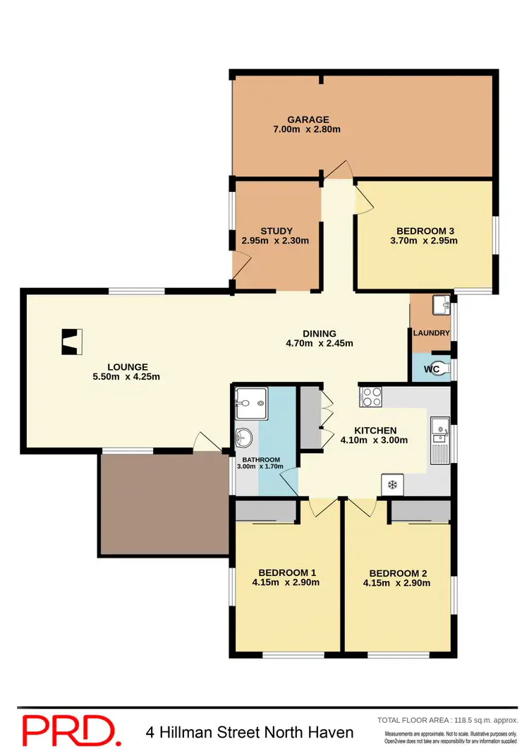 Floorplan of Homely house listing, 4 Hillman Street, North Haven NSW 2443