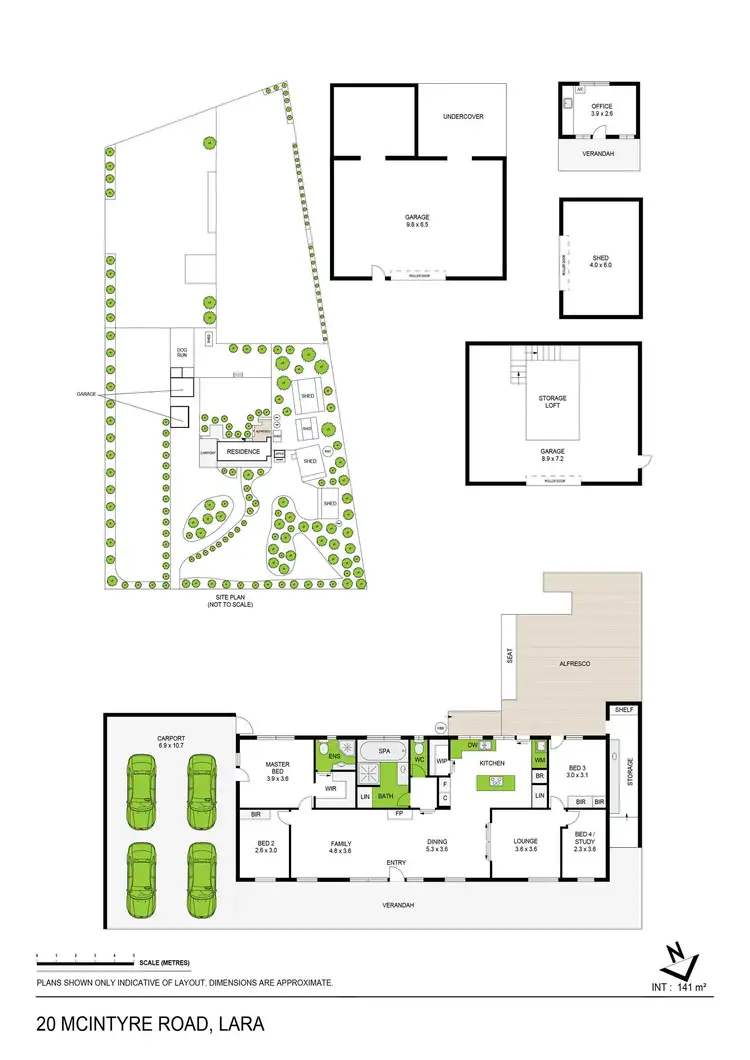 Floorplan of Homely house listing, 20 McIntyre Road, Lara VIC 3212