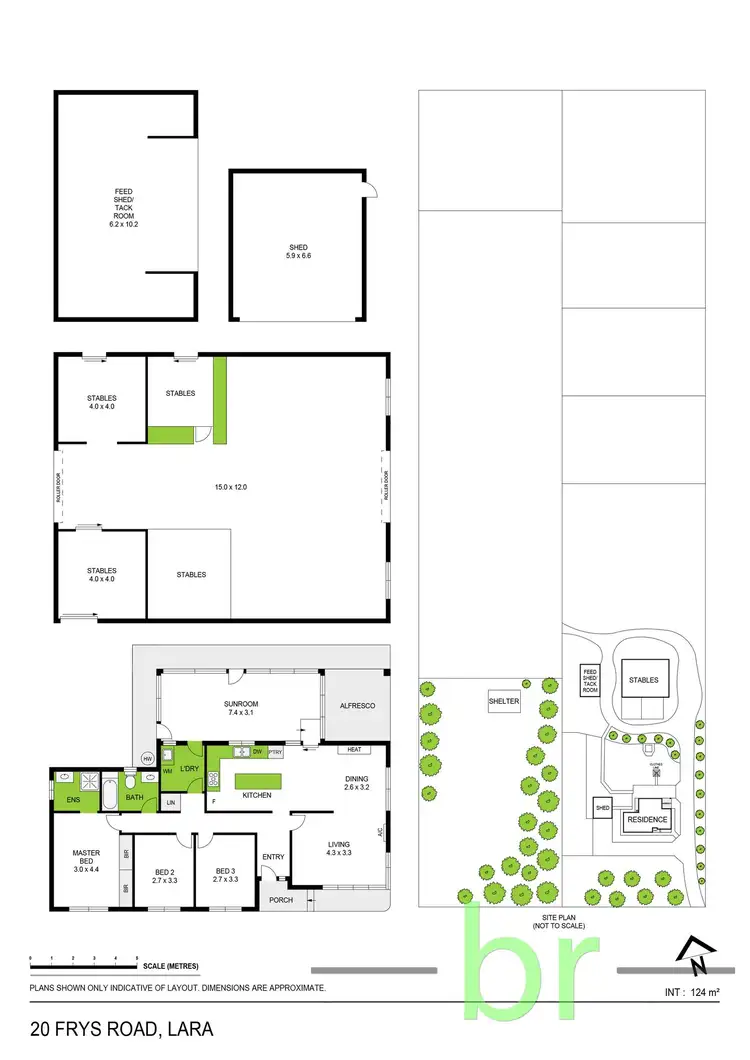Floorplan of Homely house listing, 20 Frys Road, Lara VIC 3212