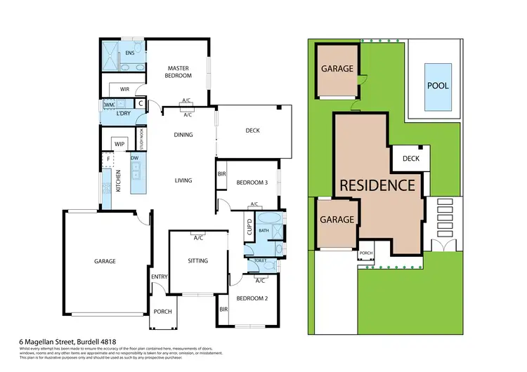 Floorplan of Homely house listing, 6 Magellan Street, Burdell QLD 4818