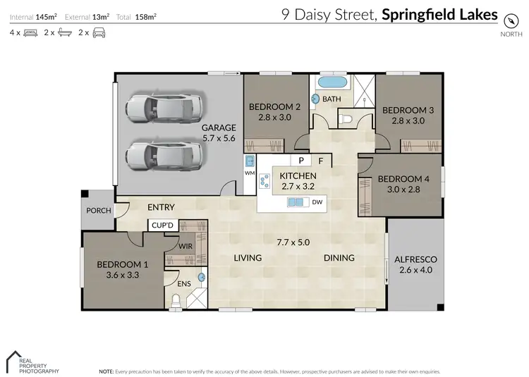 Floorplan of Homely house listing, 9 Daisy Street, Springfield Lakes QLD 4300