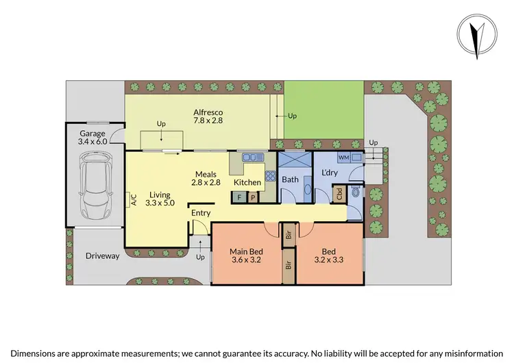 Floorplan of Homely unit listing, 4/8 Veronica Street, Ferntree Gully VIC 3156