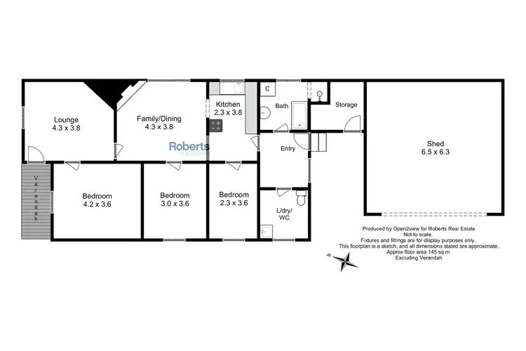 Floorplan of Homely house listing, 13 Bowes Street, Queenstown TAS 7467