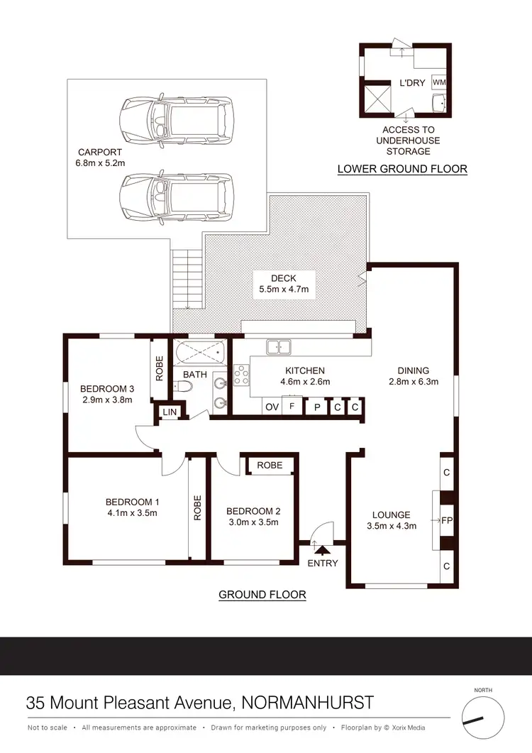 Floorplan of Homely house listing, 35 Mount Pleasant Avenue, Normanhurst NSW 2076