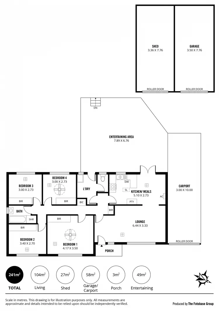 Floorplan of Homely house listing, 13 Bunbury Terrace, Valley View SA 5093