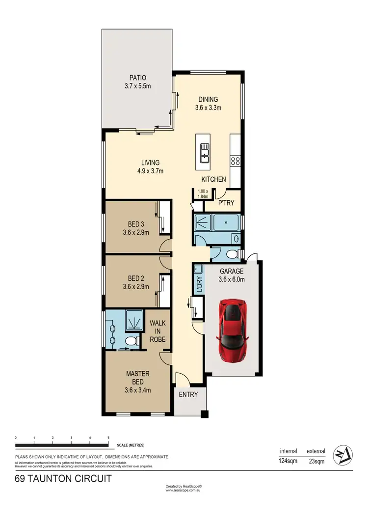 Floorplan of Homely house listing, 69 Taunton Circuit, Upper Kedron QLD 4055
