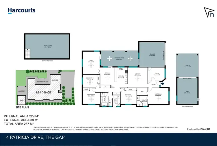 Floorplan of Homely house listing, 4 Patricia Drive, The Gap QLD 4061