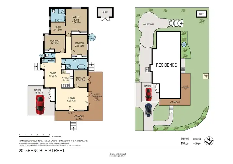 Floorplan of Homely house listing, 20 Grenoble Street, The Gap QLD 4061