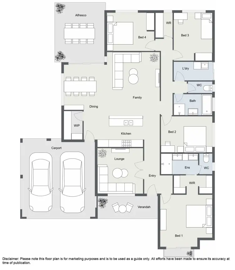 Floorplan of Homely house listing, 11 MYANORE WAY, Millbridge WA 6232