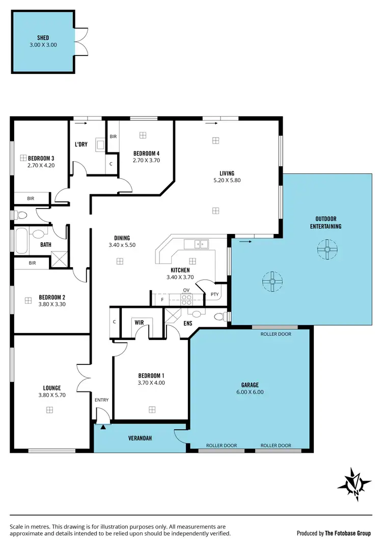 Floorplan of Homely house listing, 33 Coast Guard Road, Seaford Meadows SA 5169