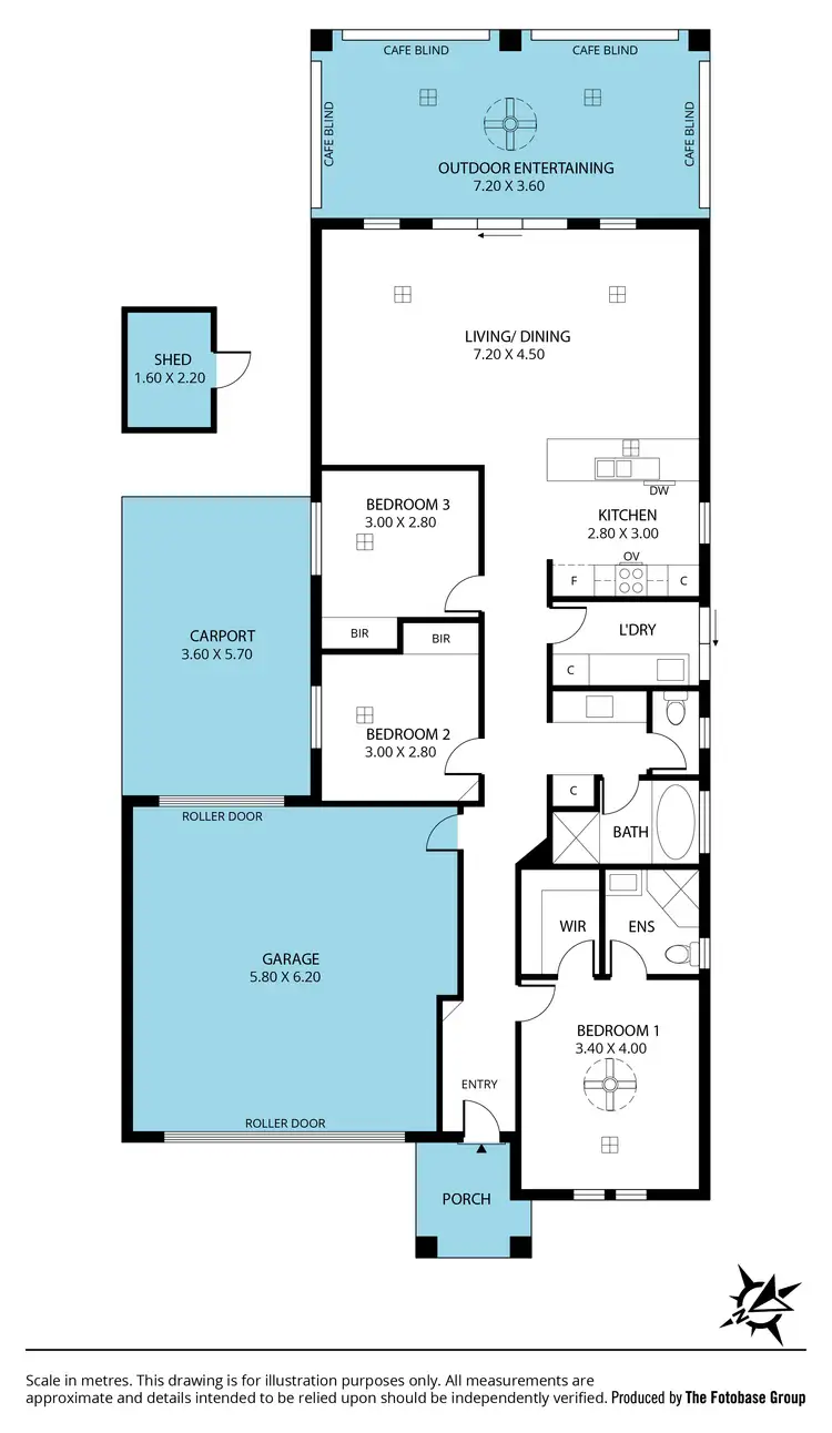 Floorplan of Homely house listing, 12 Angle Road, Seaford Meadows SA 5169