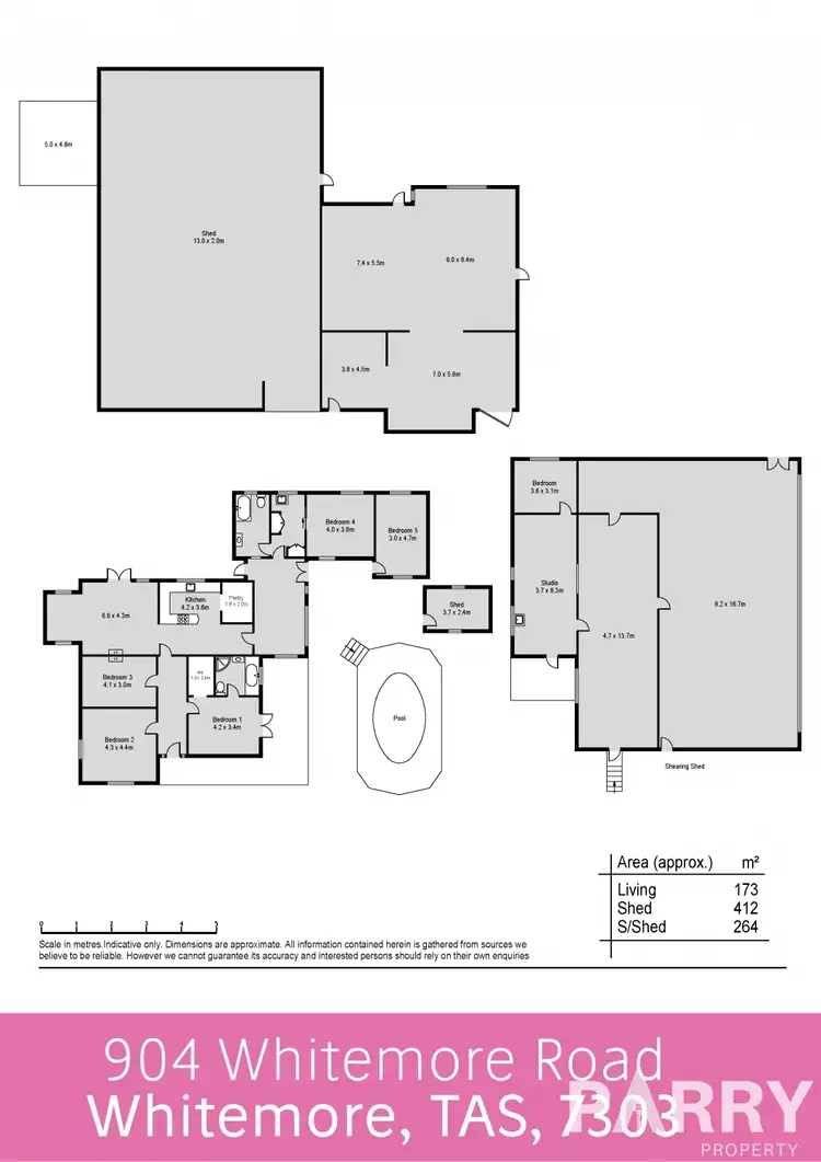 Floorplan of Homely house listing, 904 Whitemore Road, Whitemore TAS 7303
