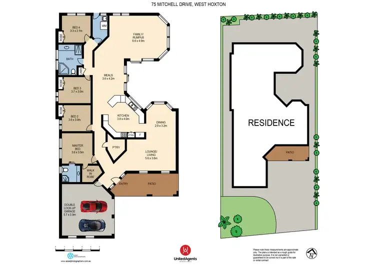 Floorplan of Homely house listing, 75 Mitchell Drive, West Hoxton NSW 2171