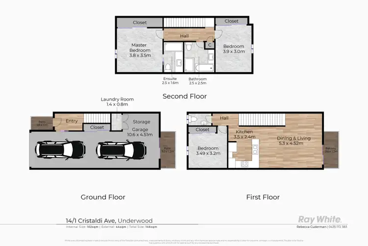 Floorplan of Homely house listing, 14/1 Cristaldi Avenue, Underwood QLD 4119
