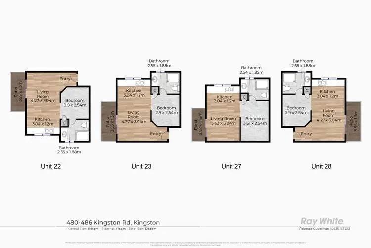 Floorplan of Homely house listing, U22,23,27,28/480-486 Kingston Road, Kingston QLD 4114