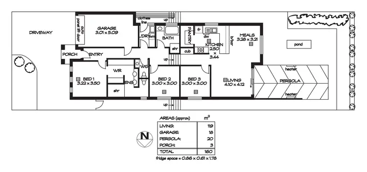 Floorplan of Homely house listing, 15 Tindall Road, Enfield SA 5085