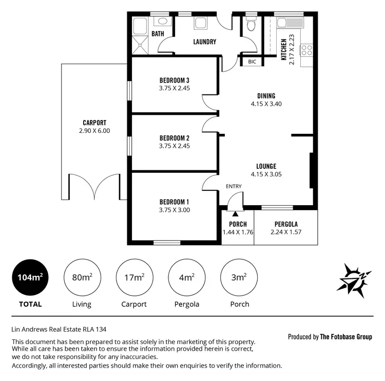 Floorplan of Homely other listing, 14 Virgo Street, Elizabeth South SA 5112
