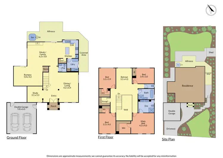 Floorplan of Homely house listing, 2 Pendelton Place, Lysterfield VIC 3156