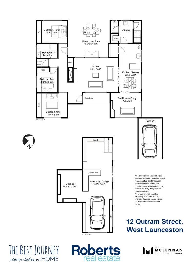 Floorplan of Homely house listing, 12 Outram Street, West Launceston TAS 7250