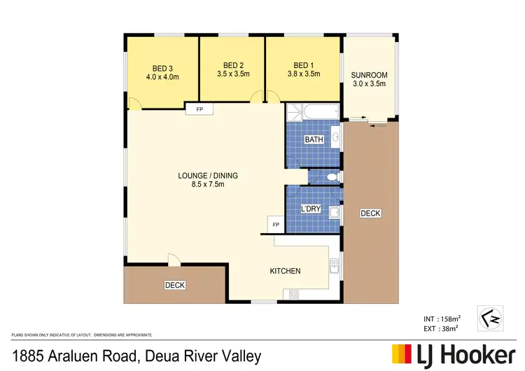 Floorplan of Homely rural property listing, 1885 Araluen Road, Deua River Valley NSW 2537