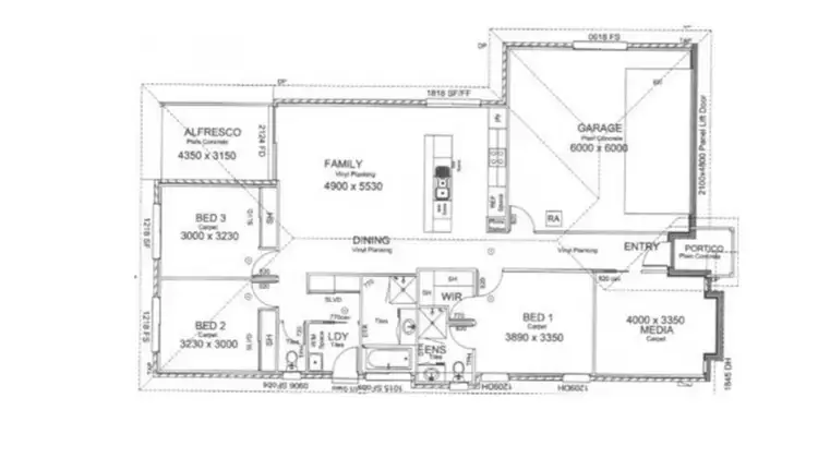 Floorplan of Homely house listing, 41 Serenity Drive, Eli Waters QLD 4655