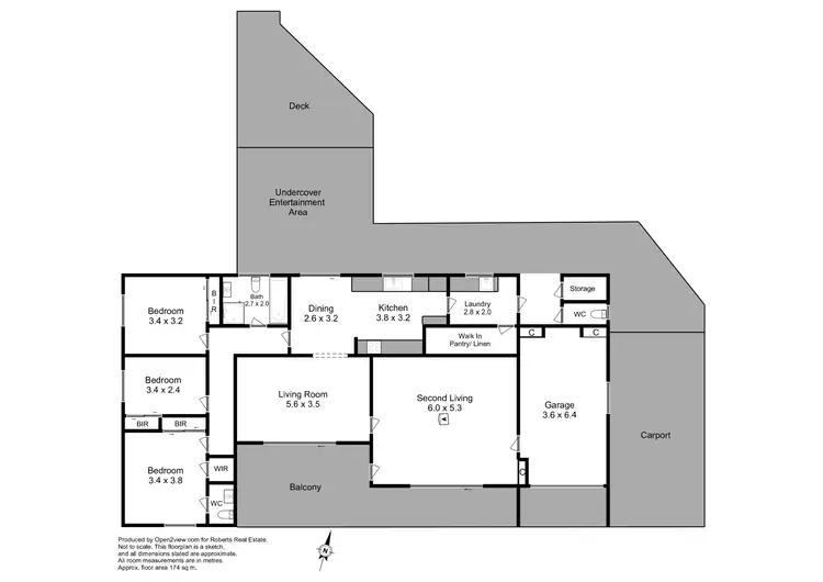 Floorplan of Homely house listing, 1 Bayview Avenue, Ambleside TAS 7310