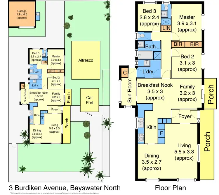 Floorplan of Homely house listing, 3 Burdekin Avenue, Bayswater North VIC 3153