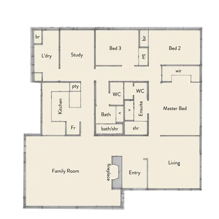 Floorplan of Homely rural property listing, 305 Burnside Road, Meelon WA 6208