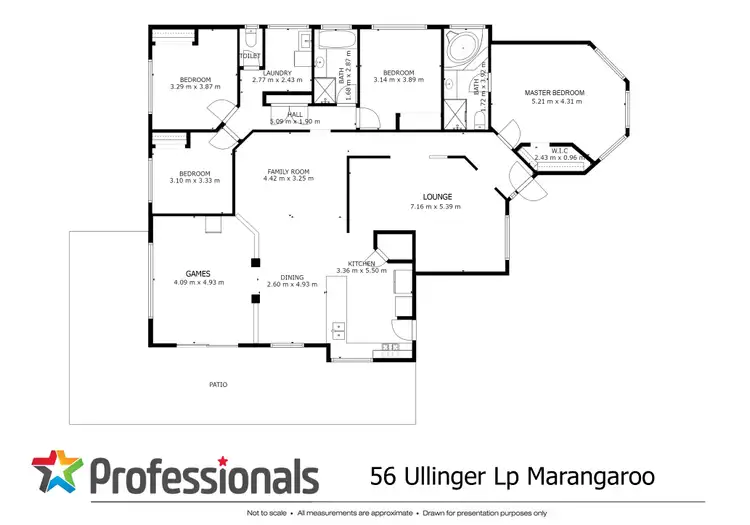 Floorplan of Homely house listing, 56 Ullinger Loop, Marangaroo WA 6064