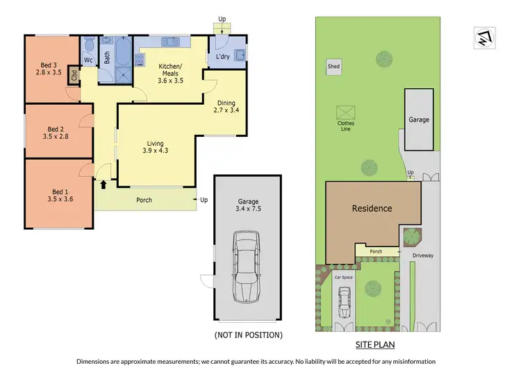 Floorplan of Homely house listing, 16 Parkview Drive, Ferntree Gully VIC 3156