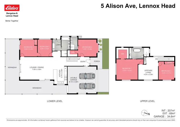 Floorplan of Homely house listing, 5 Alison Avenue, Lennox Head NSW 2478