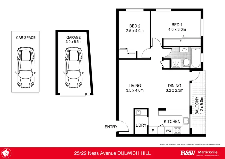 Floorplan of Homely apartment listing, 25/22 Ness Avenue, Dulwich Hill NSW 2203