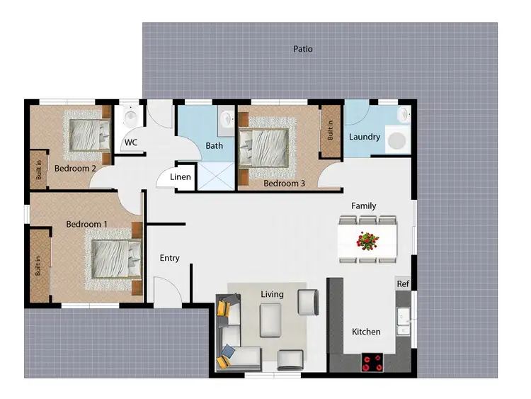 Floorplan of Homely house listing, 9 Batten Road, Mount Low QLD 4818
