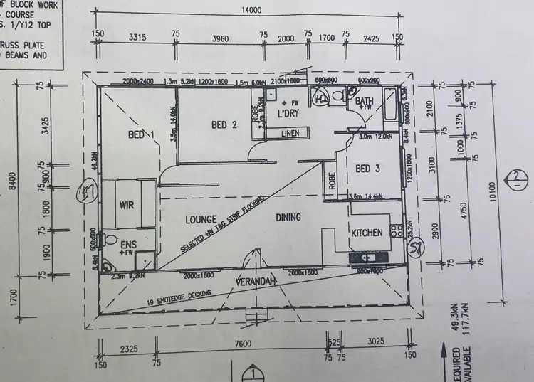 Floorplan of Homely house listing, 19 Coutts Drive, Bushland Beach QLD 4818