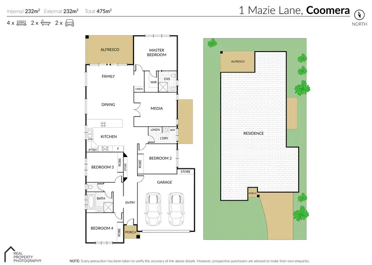 Floorplan of Homely house listing, 1 Mazie Lane, Coomera QLD 4209