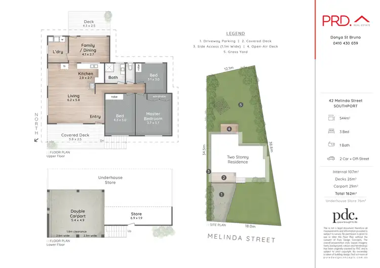 Floorplan of Homely house listing, 42 Melinda Street, Southport QLD 4215