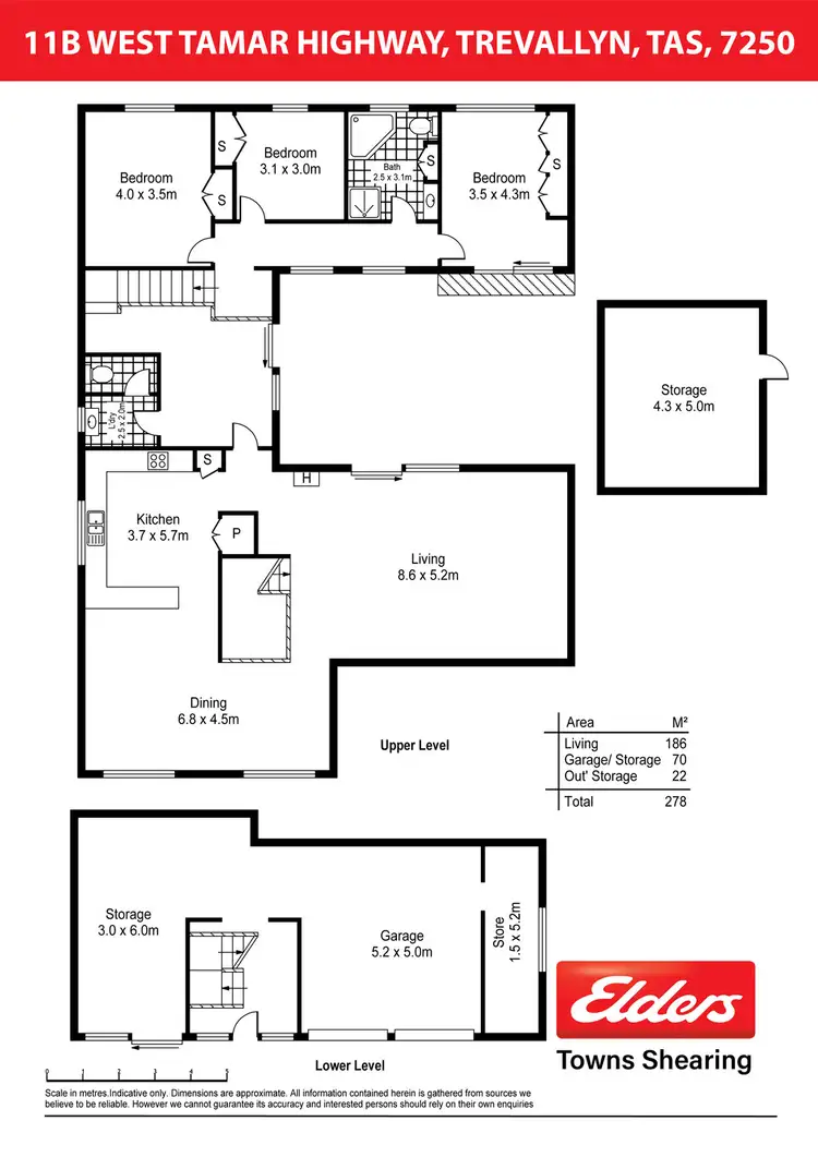 Floorplan of Homely house listing, 11B West Tamar Road, Trevallyn TAS 7250
