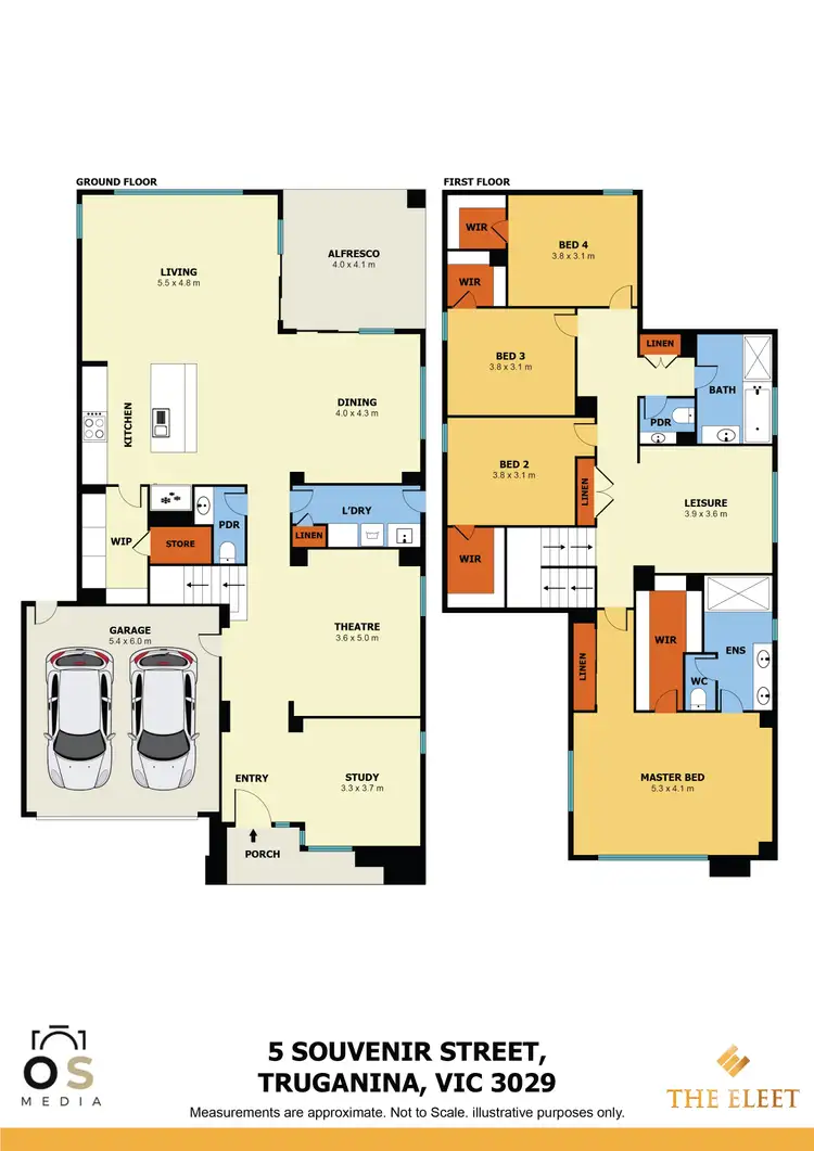 Floorplan of Homely house listing, 5 Souvenir Street, Truganina VIC 3029