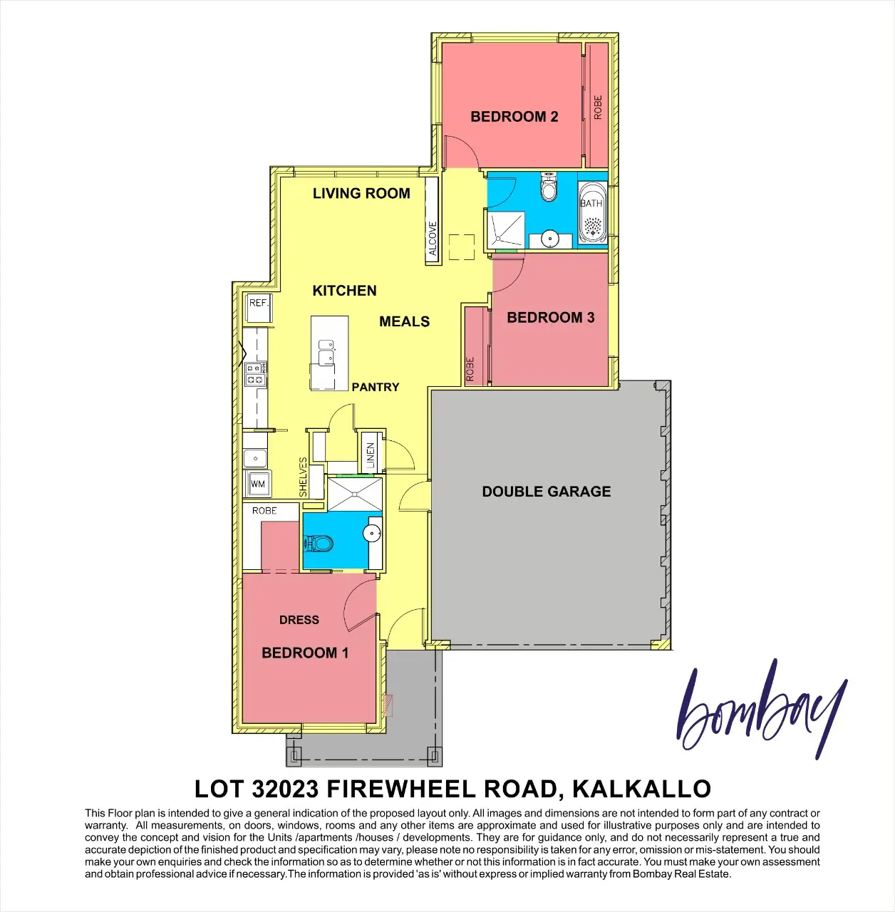 Floorplan of Homely house listing, 16 Firewheel Road, Kalkallo VIC 3064