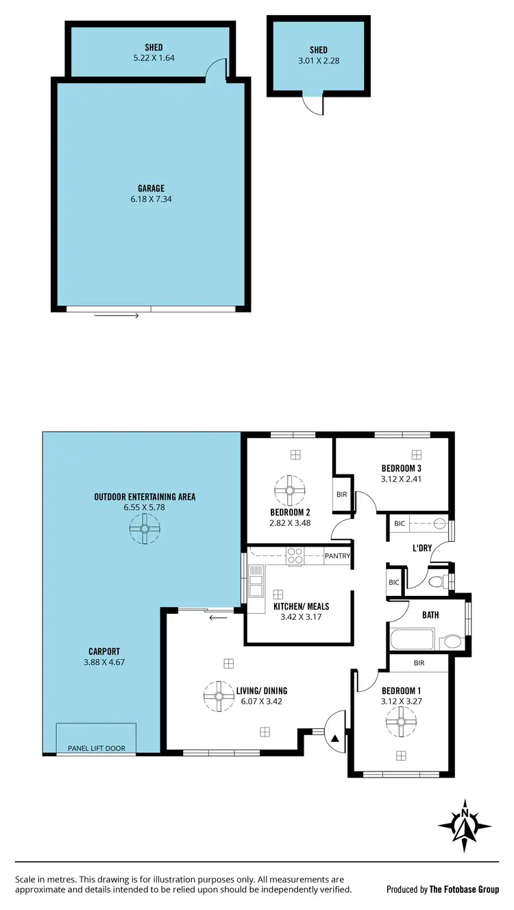 Floorplan of Homely house listing, 126 Lander Road, Trott Park SA 5158