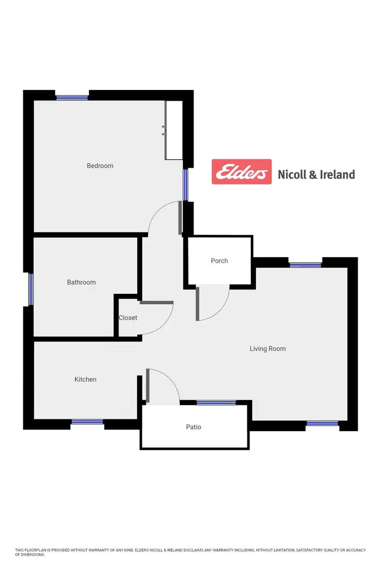Floorplan of Homely unit listing, 22 Ennis Way, Mitchell NSW 2795