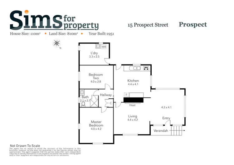 Floorplan of Homely house listing, 15 Prospect Street, Prospect TAS 7250