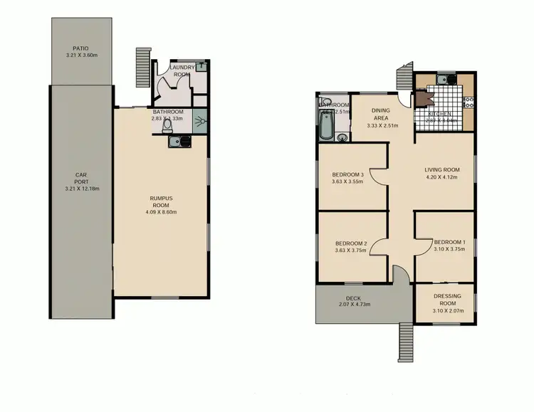 Floorplan of Homely house listing, 446 Zillmere Road, Zillmere QLD 4034